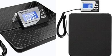 Amazon Basics Heavy-Duty Digital Postal Scale (660 lb, 1 oz accuracy)
