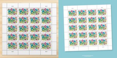 Celebration Blooms 2024 Forever Stamps (20-Sheet)
