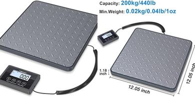 THINKSCALE 440lb Postal Scale: Accurate, Lightweight, Digital
