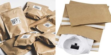 Recyclable Kraft Paper Mailers (25-pack, 11.5x15.5")
