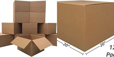 UBOXES Large Moving Boxes (12-Pack, 20x20x15")
