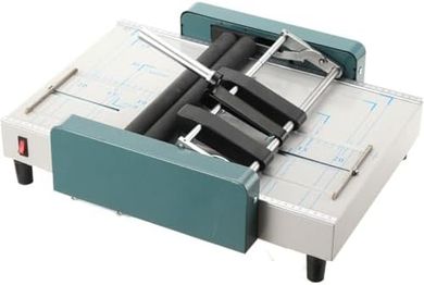 A3 Folding & Binding Machine: Saddle Stitch, Flat Fold, 3-Nail
