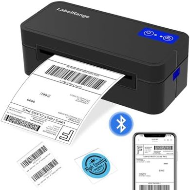 Wireless Bluetooth Thermal Printer for Shipping Labels (USPS, Amazon, eBay)
