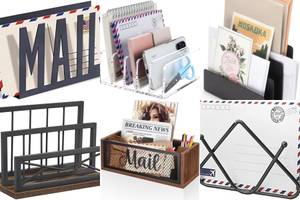 Stylish 5-Letter Mail Organizer: Best Options