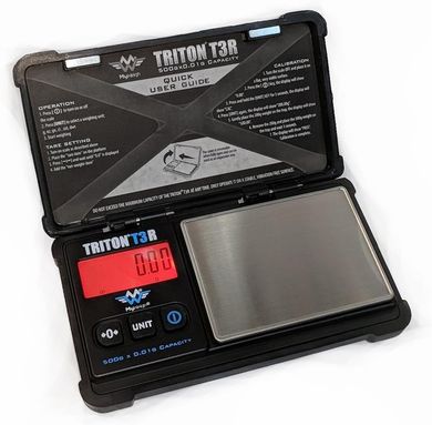 My Weigh Triton T3R Rechargeable Pocket Scale (500g/0.01g)
