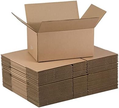 Small Corrugated Cardboard Shipping Boxes (25-pack, 10x7x5")
