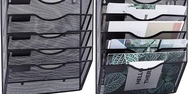 EASEPRES 5-Pocket Mesh Wall File Organizer
