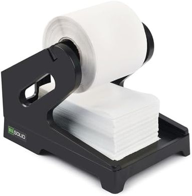 US 2-in-1 Desktop Label Dispenser for Rolls & Fan-Fold Labels
