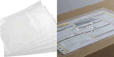 Clear Adhesive Packing List Pouches (50 Pack)
