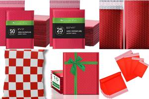 5 Must-Have Red Shipping Envelopes