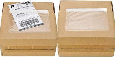 Clear Adhesive Shipping Envelopes (200 Pack, 7.5"x5.5")
