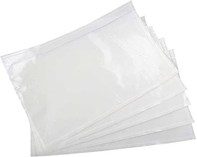 BEUYI Clear Shipping Envelopes with Labels (50-pack)
